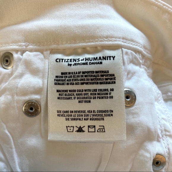 Citizens of Humanity | Rocket High Rise Skinny Denim — White | Size 25 - Picture 11 of 16